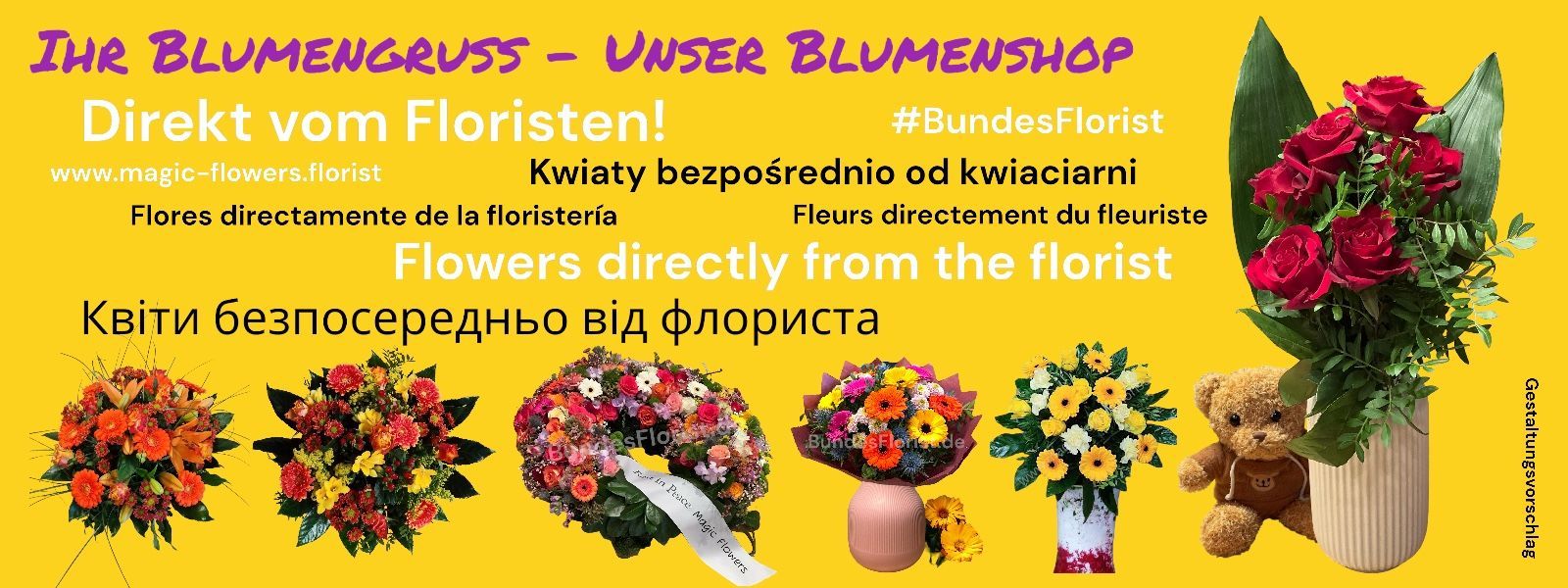 Magic Flowers Floristik